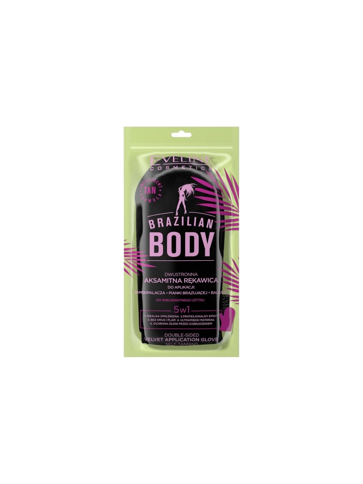 Eveline Guanto Autoabbronzante Brazil Body Nero