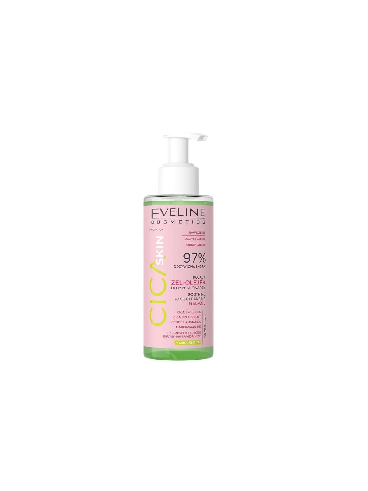 Eveline Cica Gel-Olio Detergente Viso Lenitivo