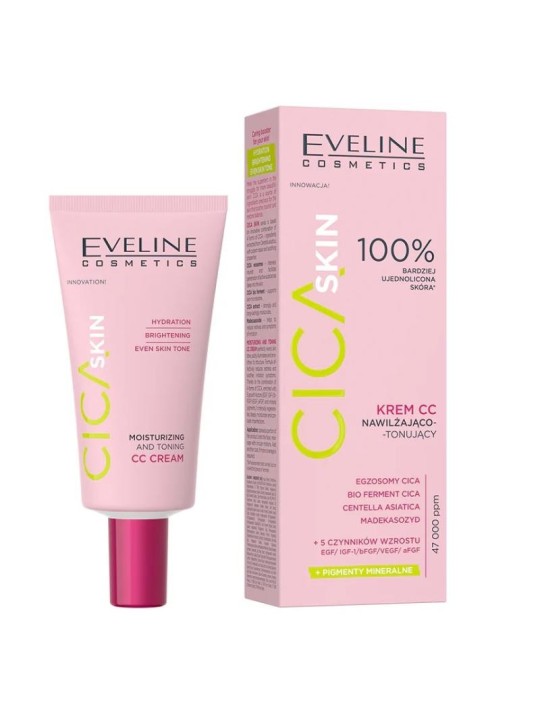 Eveline CICA Skin CC Cream Idratante e Colorante 30ml