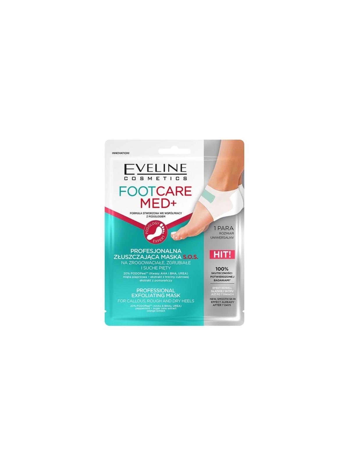Eveline Maschera Esfoliante Professionale per Talloni