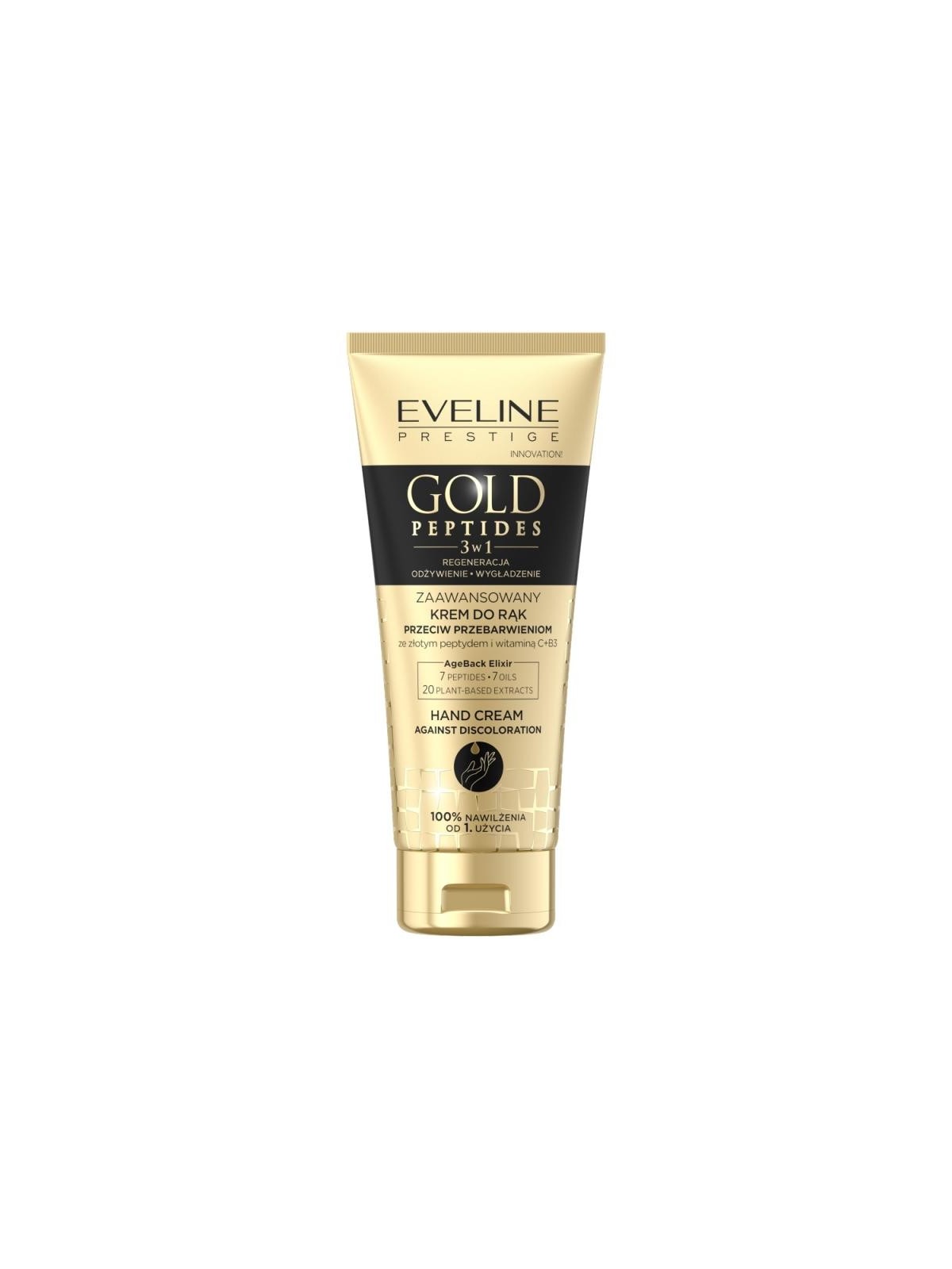 Eveline Crema Mani al Peptide d'Oro 75ml