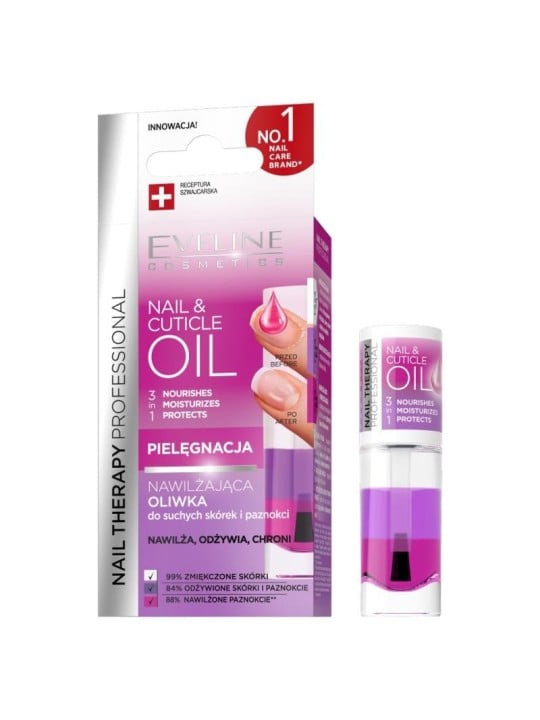 Eveline Olio Trifasico Cuticole e Unghie 8ml