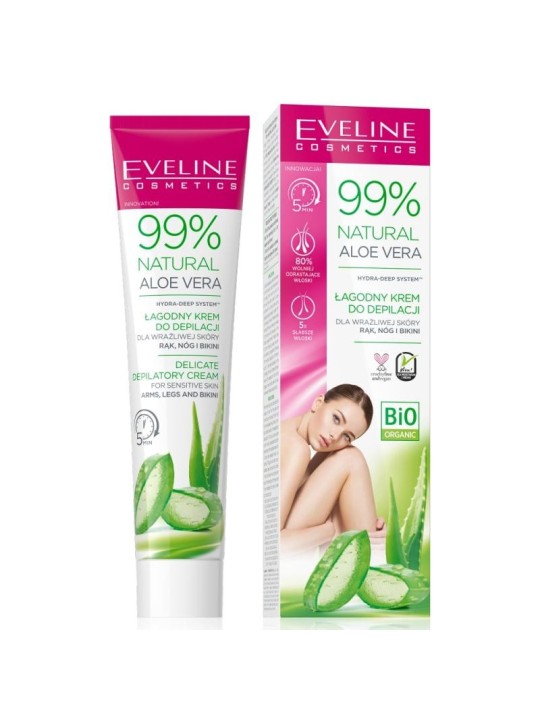 Eveline Crema Depilatoria Aloe Vera Naturale