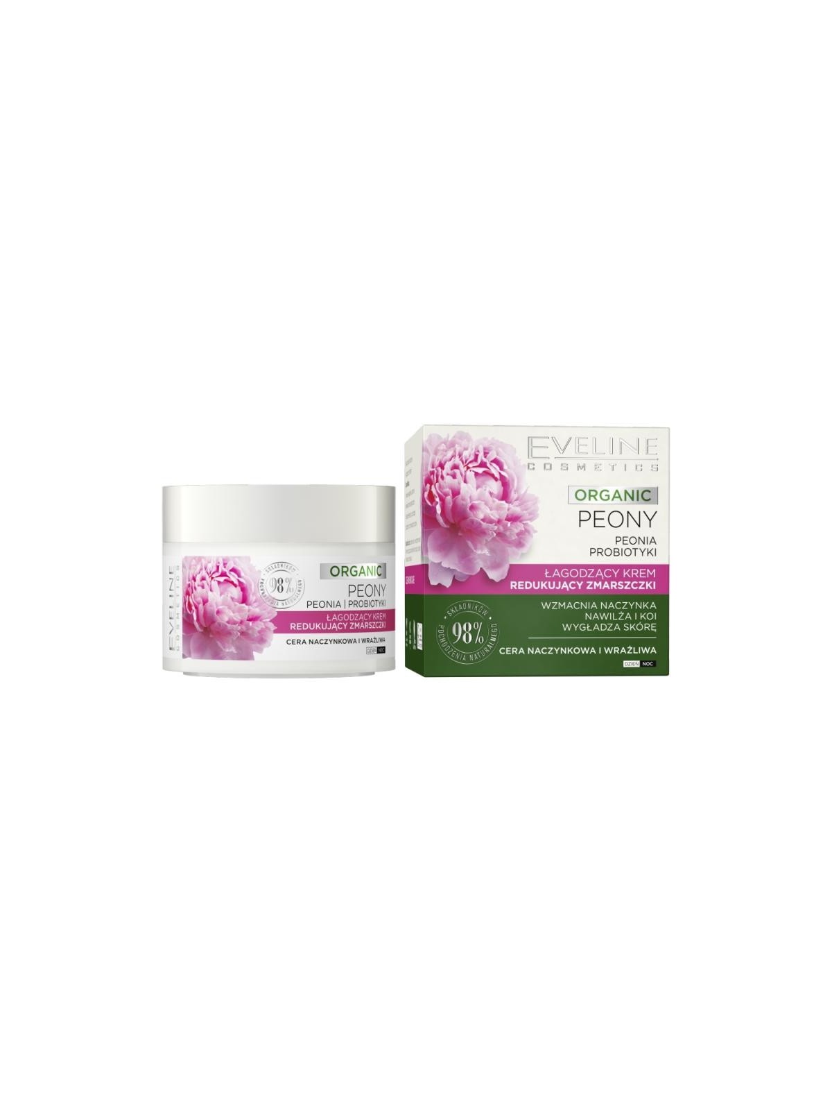 Eveline Crema Antirughe Lenitiva alla Peonia Biologica