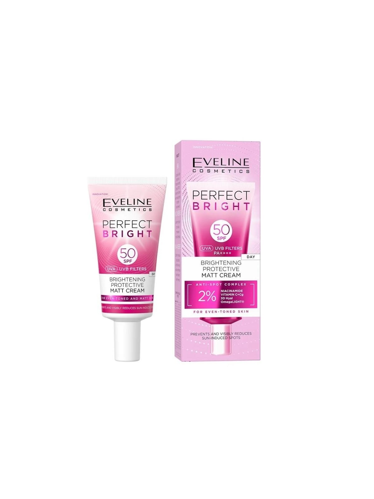 Eveline Crema Viso Illuminante SPF50 30ml