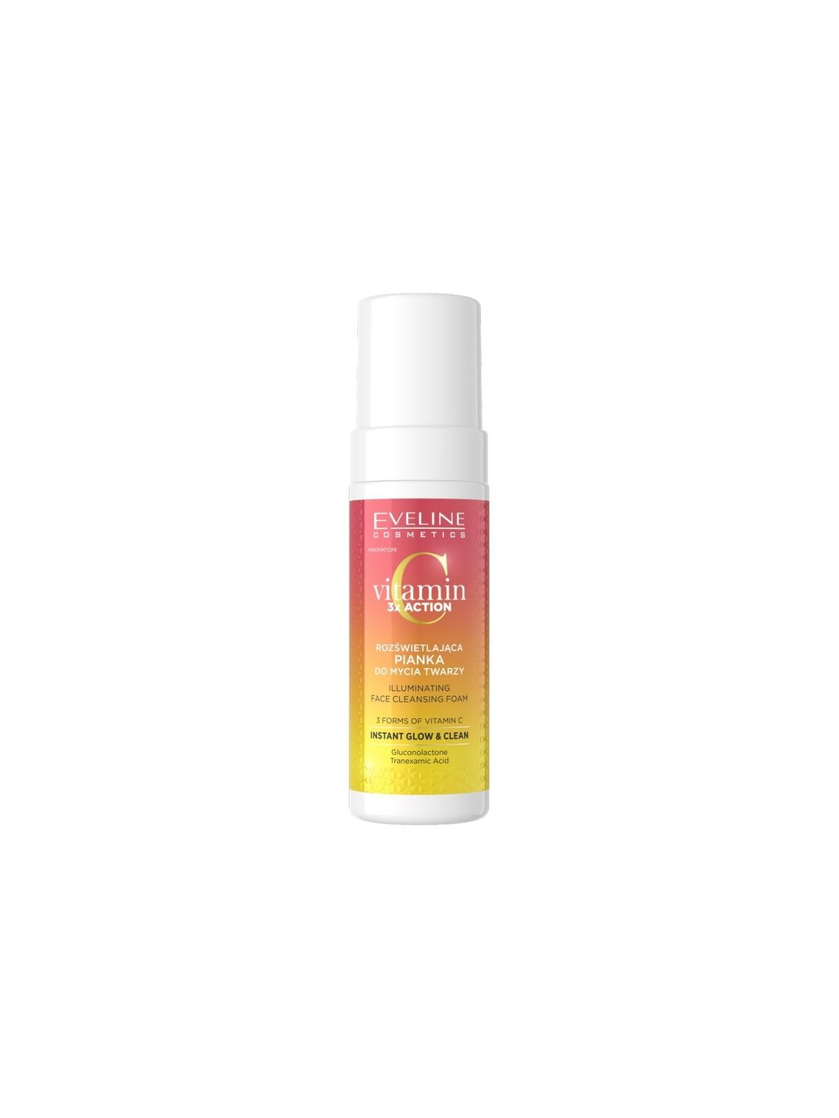 Eveline Schiuma Detergente Viso Vitamina C