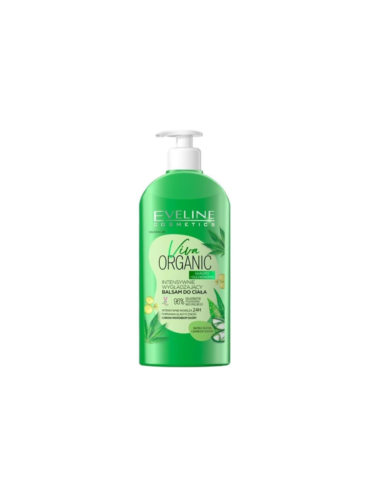 Eveline Viva Organic Lozione Corpo con Bioaloes & Olio di Canapa