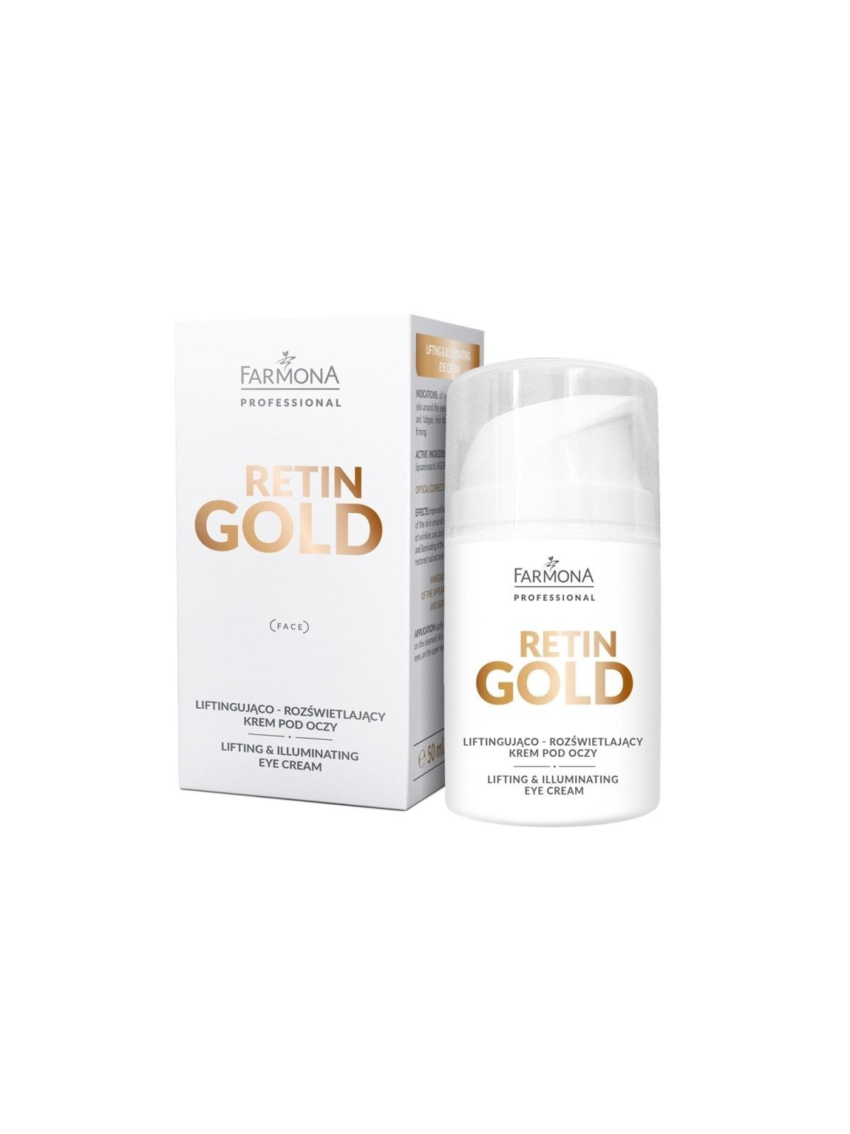 Farmona Crema Contorno Occhi Retin Gold 50ml