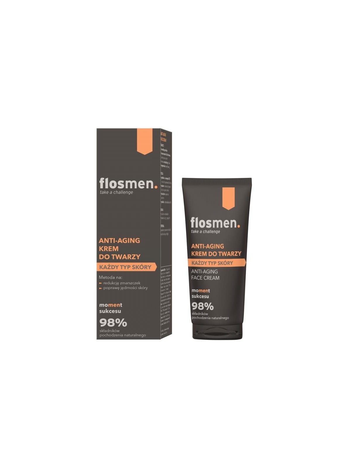 Floslek Crema Viso Anti-età Flosmen 50ml