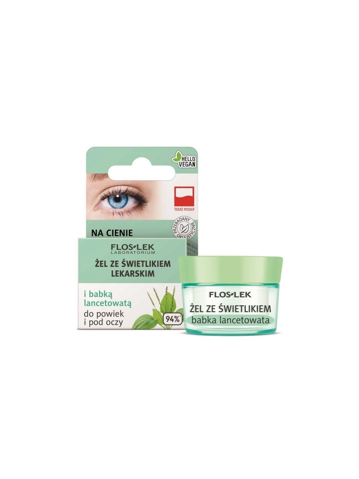 Floslek Gel per Occhi con Eufrasia e Piantaggine