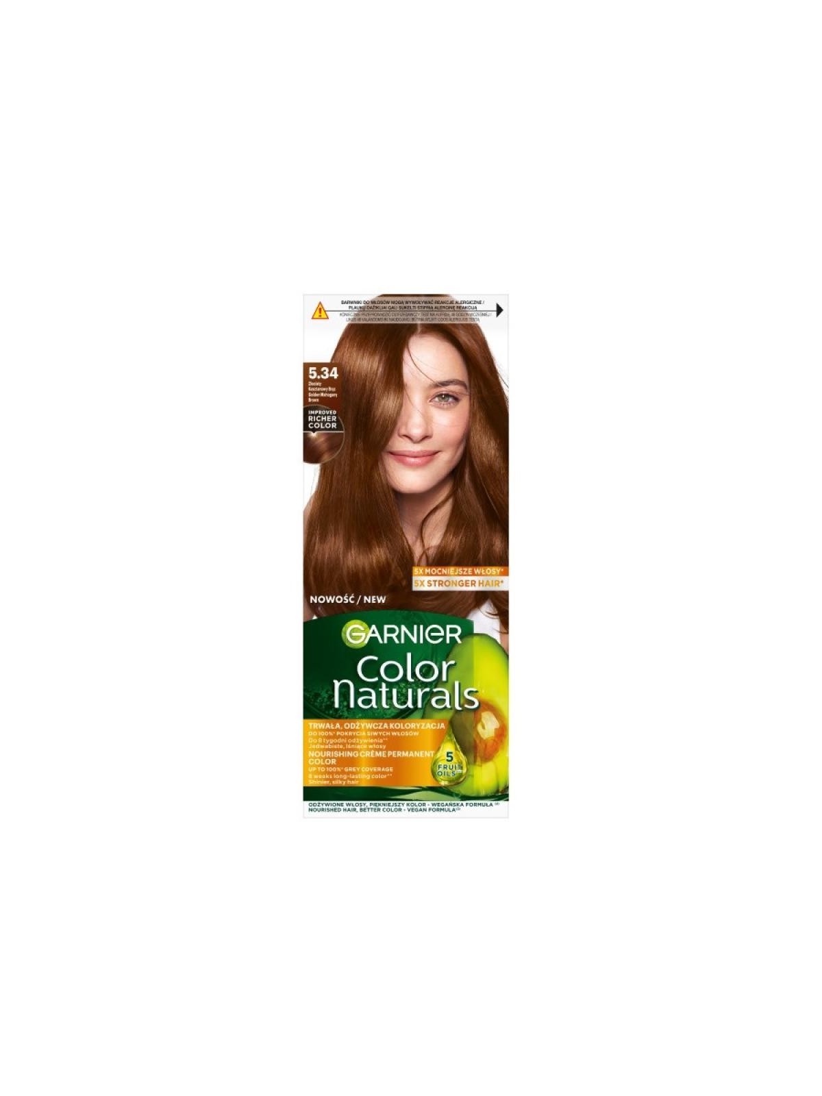 Garnier Tinta Color Naturals 5.34 Castano Dorato