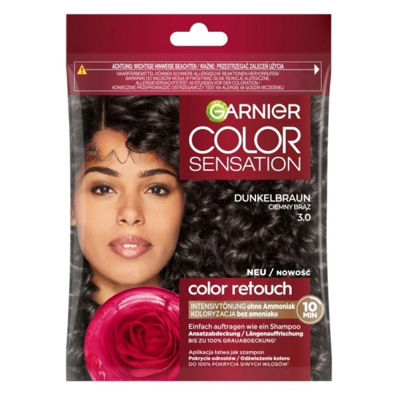 Garnier Shampoo Ritocco Colore 3.0 Castano Scuro