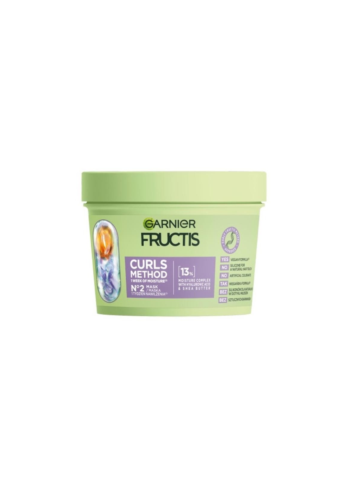 Garnier Fructis Curls Method Maschera Ricci 370ml