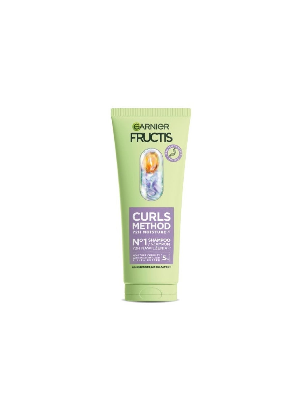 Garnier Shampoo Idratante Fructis per Ricci e Mossi