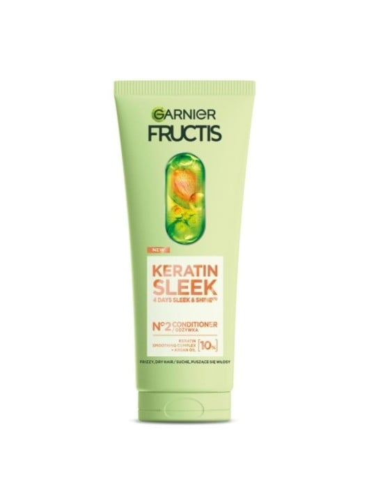 Garnier Fructis Keratin Sleek Balsamo 200ml