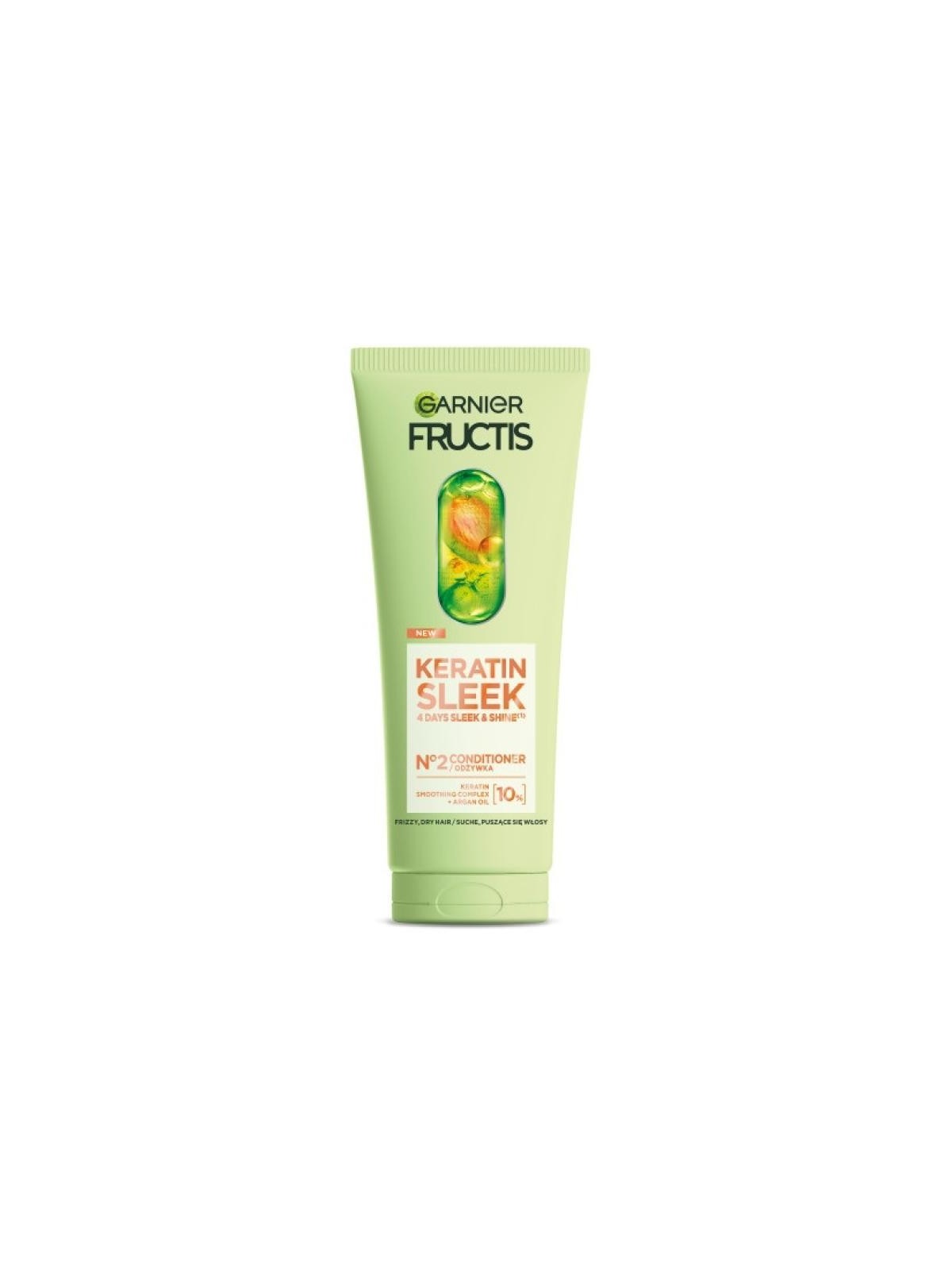 Garnier Fructis Keratin Sleek Balsamo 200ml