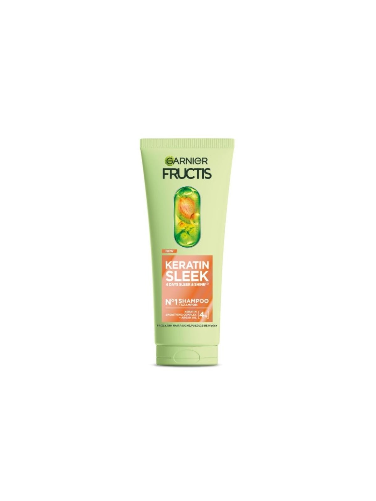 Garnier Shampoo Fructis Keratin Sleek 200ml