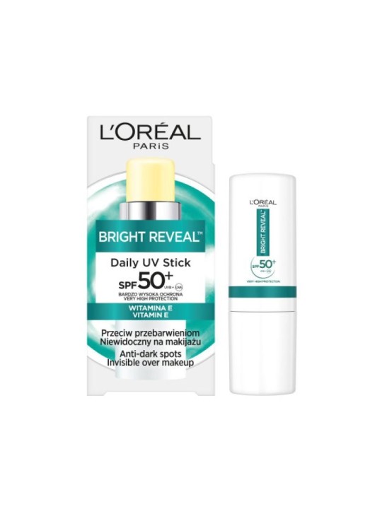 L'Oreal Stick Solare Bright Reveal SPF 50+ 9ml