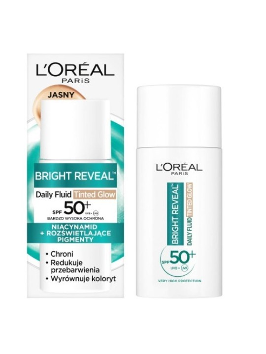 L'Oreal fluido SPF 50+ colorato ultra-leggero