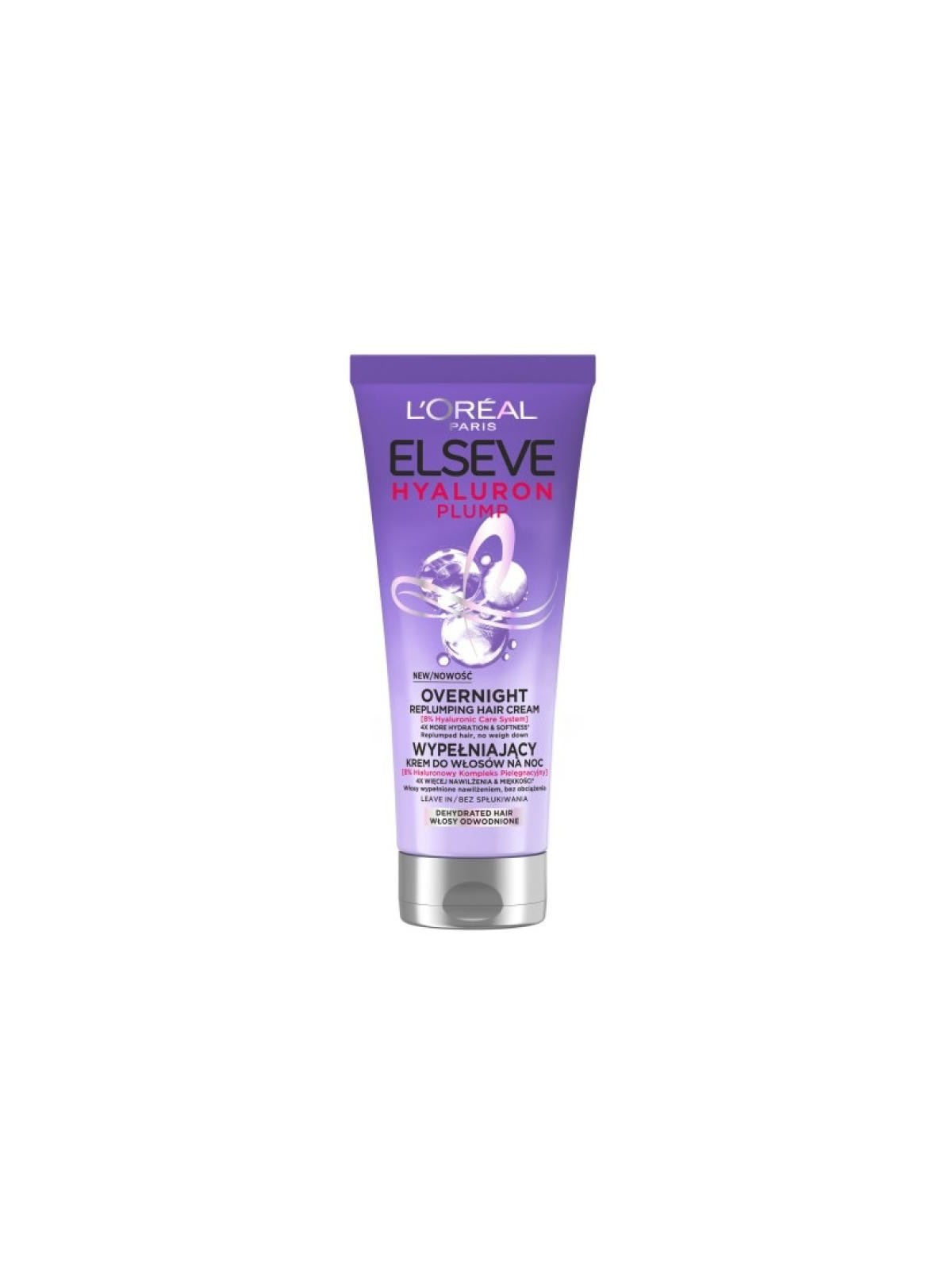 L'Oreal Elseve Hyaluron Plump Crema Notte 200ml