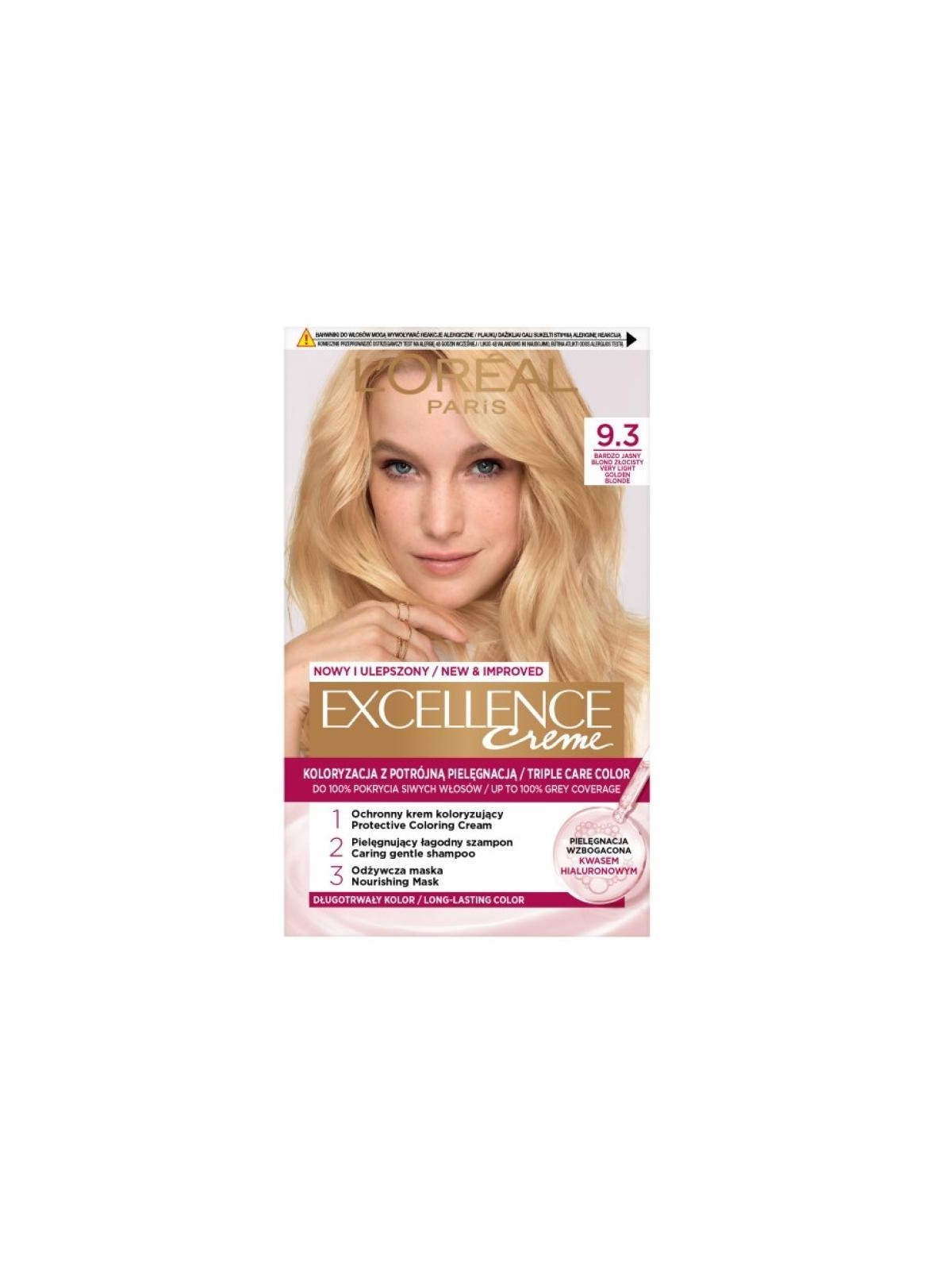 L'Oreal Excellence Creme 9.3 Biondo Dorato