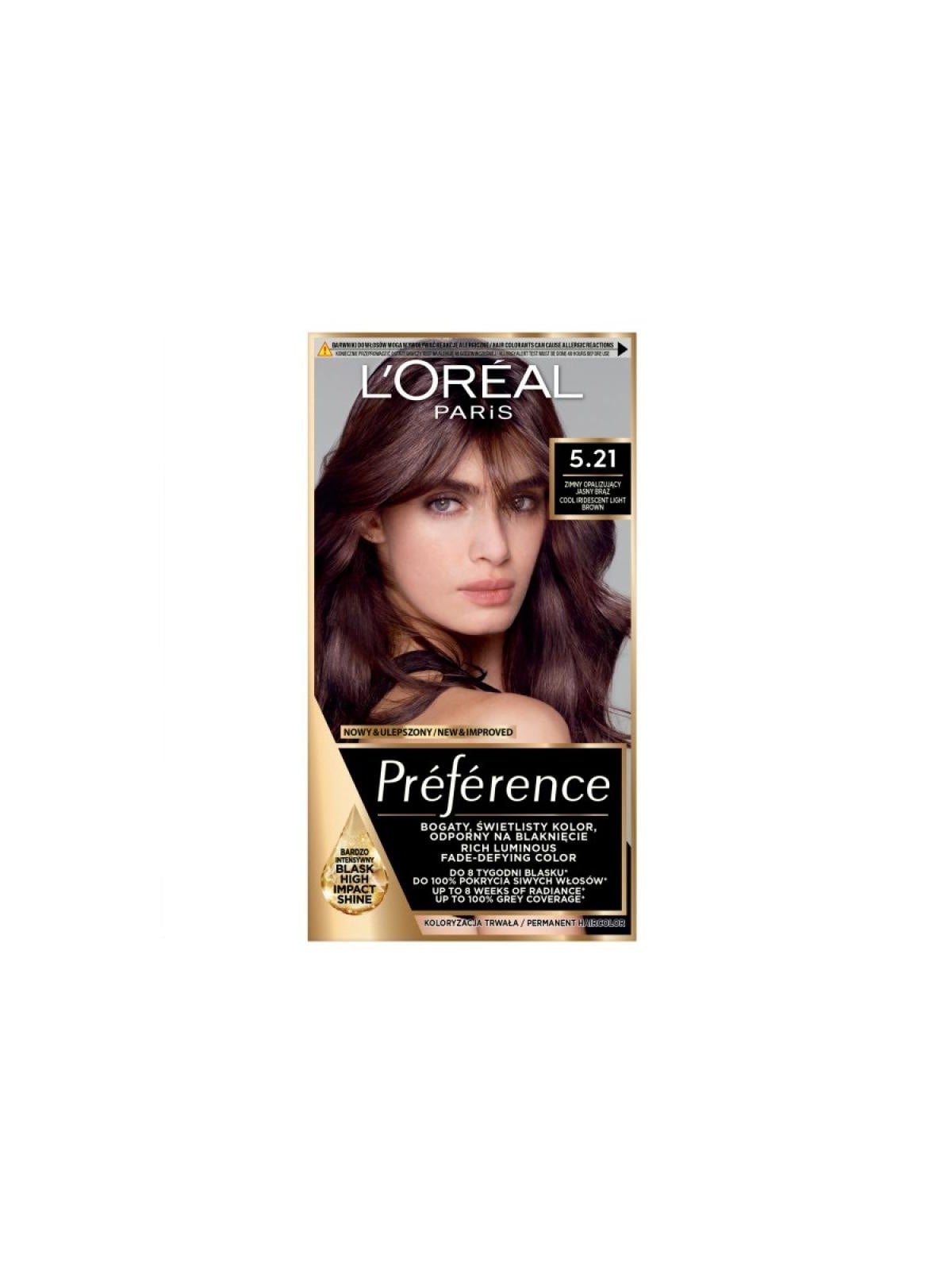 L'Oreal Tinta Capelli Castano Iridescente Freddo