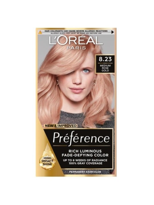L'Oreal Tinta Capelli Preference 8.23 Oro Rosa