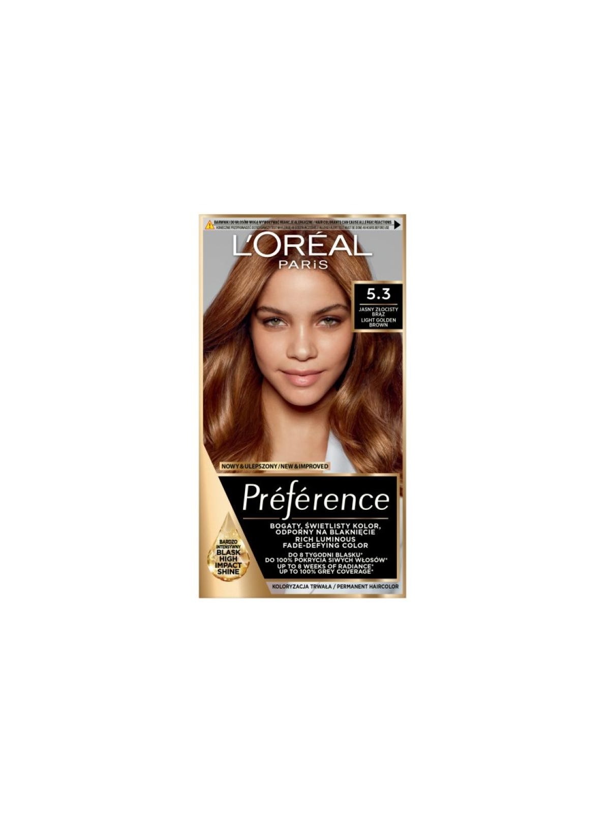 L'Oreal Tinta Capelli Recital Preference Castano Dorato