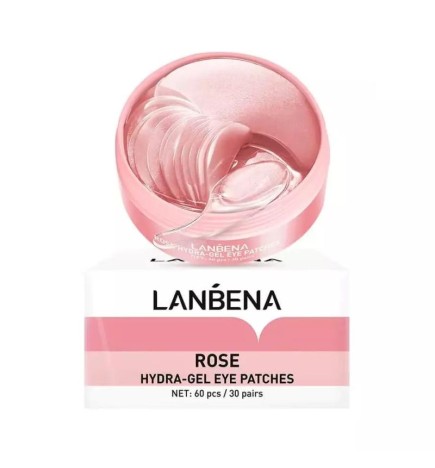 Lanbena Patch Occhi Idratanti alla Rosa