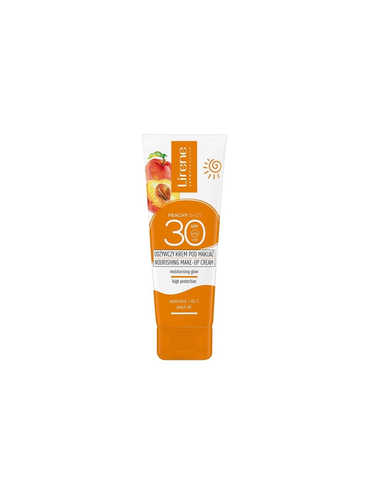 Lirene Crema Nutriente Trucco SPF30 Peachy Shot 50ml