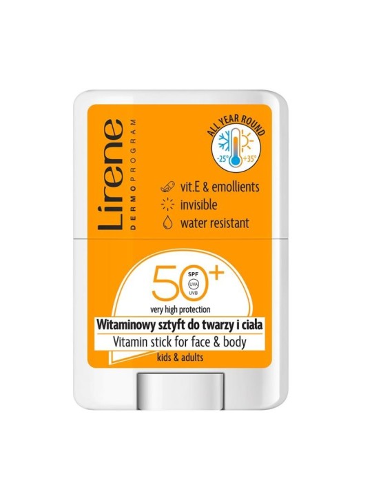 Lirene Stick SPF50+ per Viso e Corpo