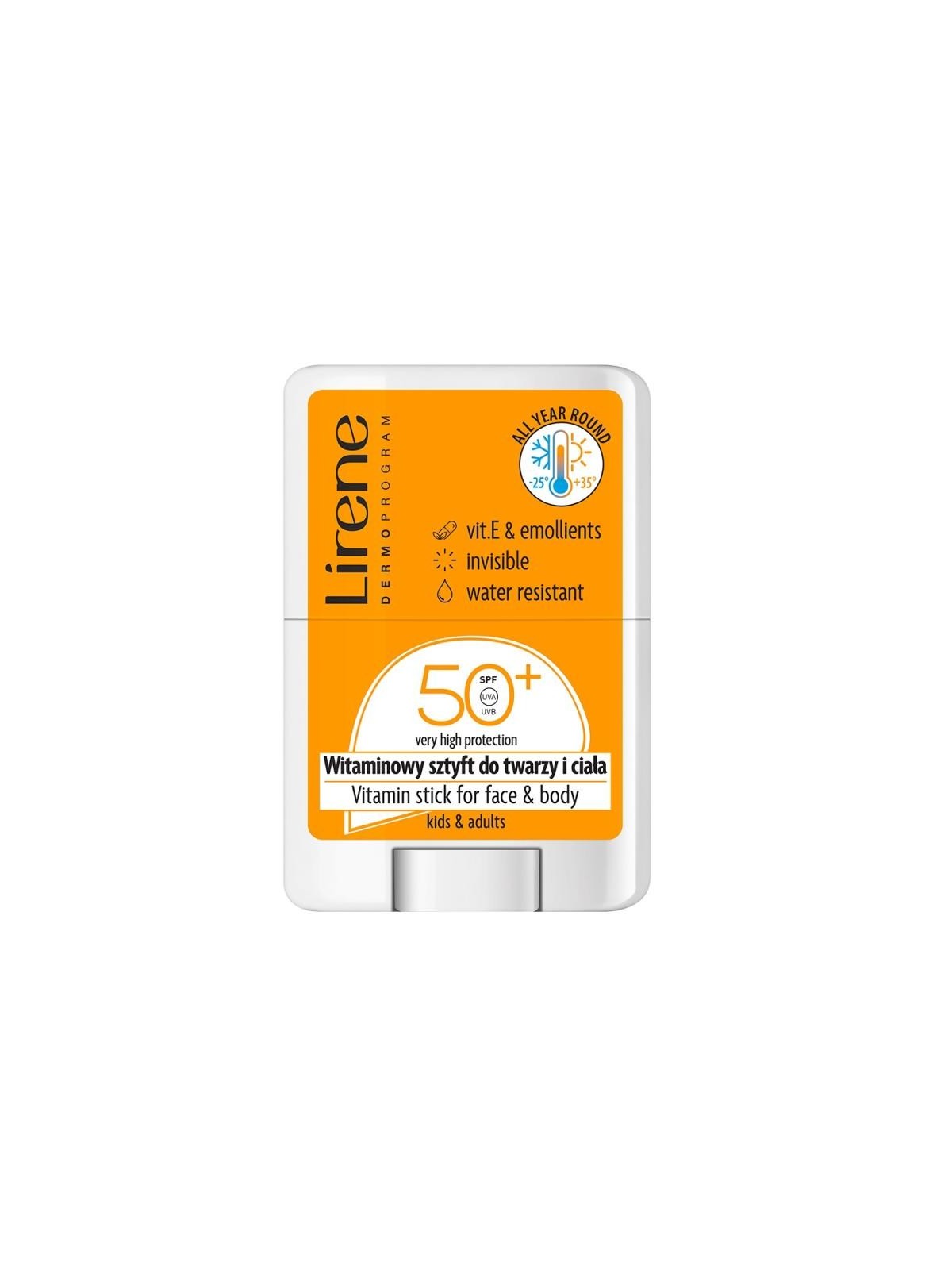 Lirene Stick SPF50+ per Viso e Corpo