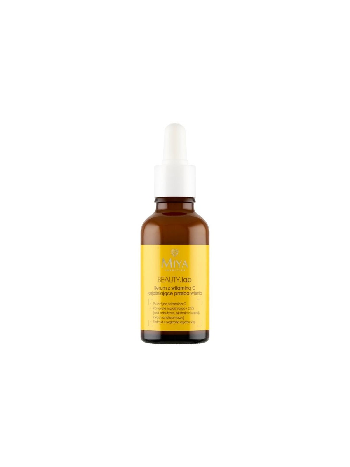 Miya Siero Beauty.lab con Vitamina C Schiarente