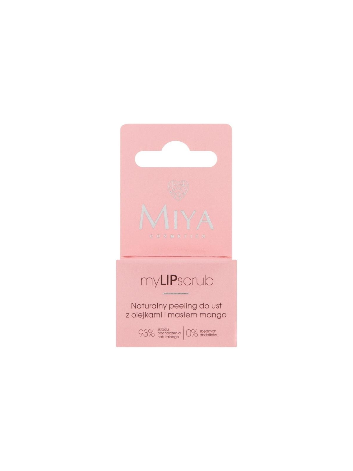 Miya Lip Scrub con oli e burro di mango