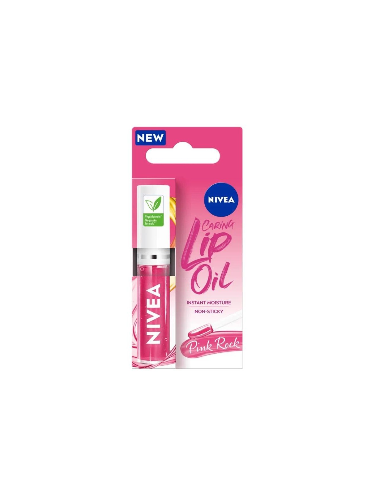 Nivea Olio Labbra Nutriente Pink Rock 5,5ml