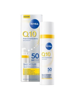 Nivea Fluido Viso Antirughe Q10 SPF50 40ml