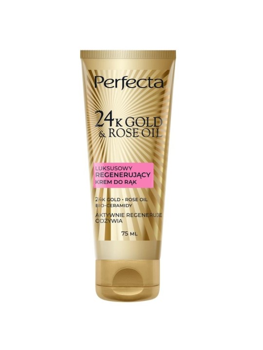 Crema mani 24k oro e rosa, 75ml