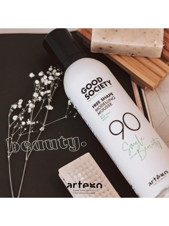 Artègo Good Society 90 Free Shape Modelling Mousse schiuma modellante per definizione e forma 250ml donna Artègo www.essenzetota