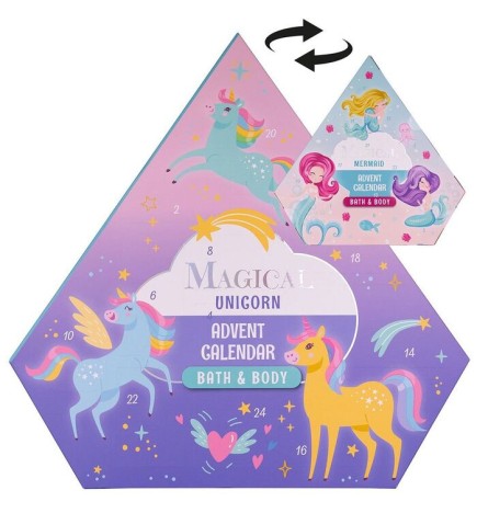 Calendario Avvento Magico Unicorno e Sirena