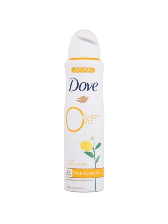 Dove Deodorante 0% ALU Citrus & Peach 150ml