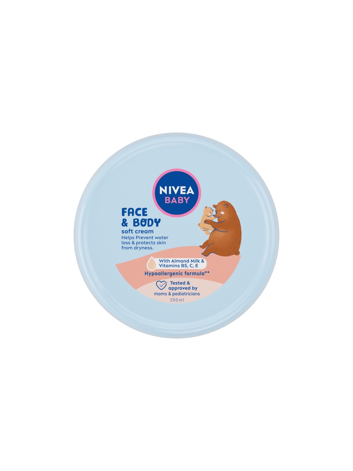 Nivea Baby Face & Body Soft Cream 200ml Unisex