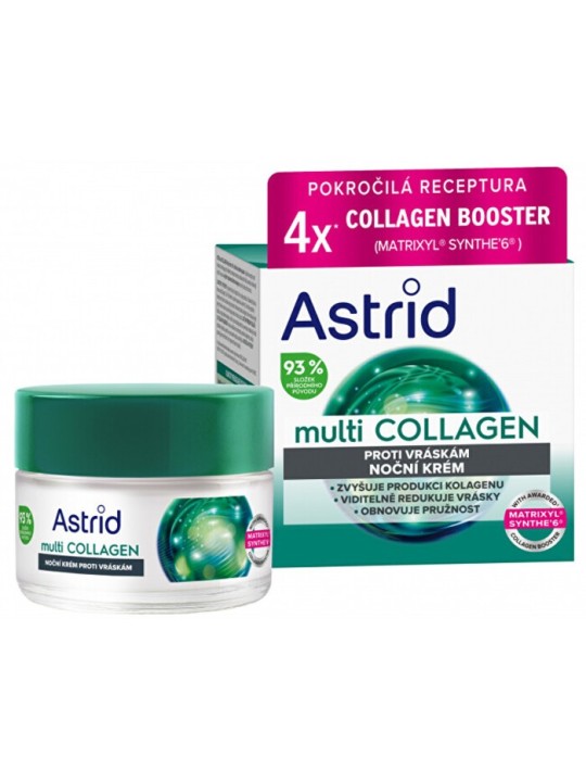 Astrid Multi Collagen Cream Crema Notte 50ml