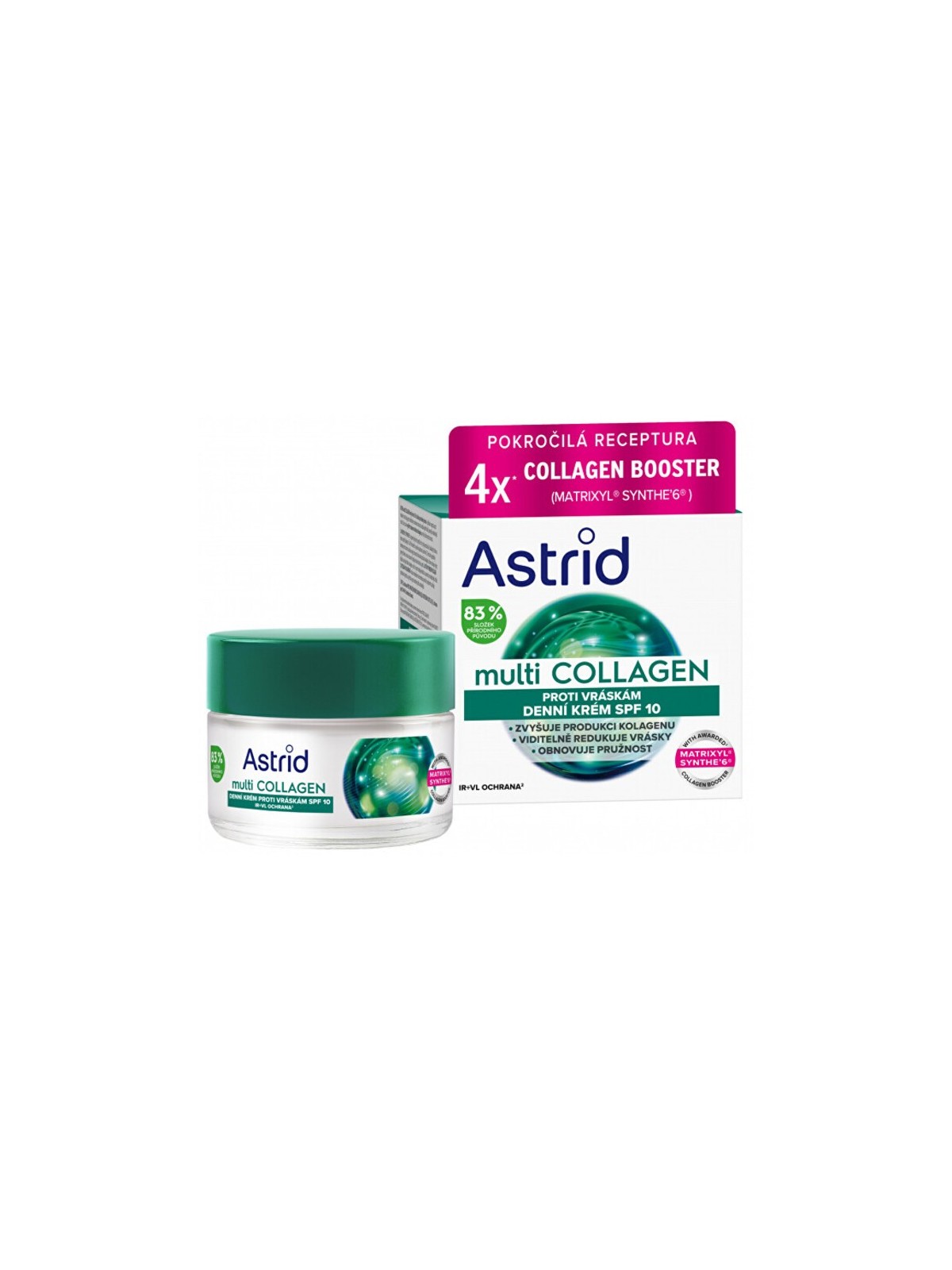 Astrid Crema Collagene Anti-rughe con SPF 10