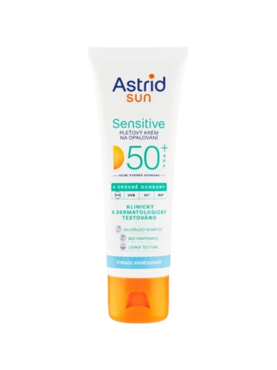 Astrid Sensitive Face Cream SPF 50+ 50ml