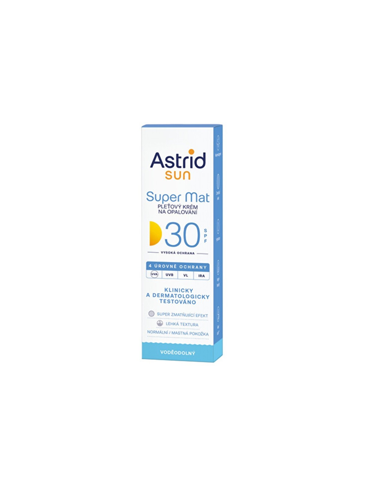 Astrid Super Mat SPF 30 - Crema solare donna 50ml