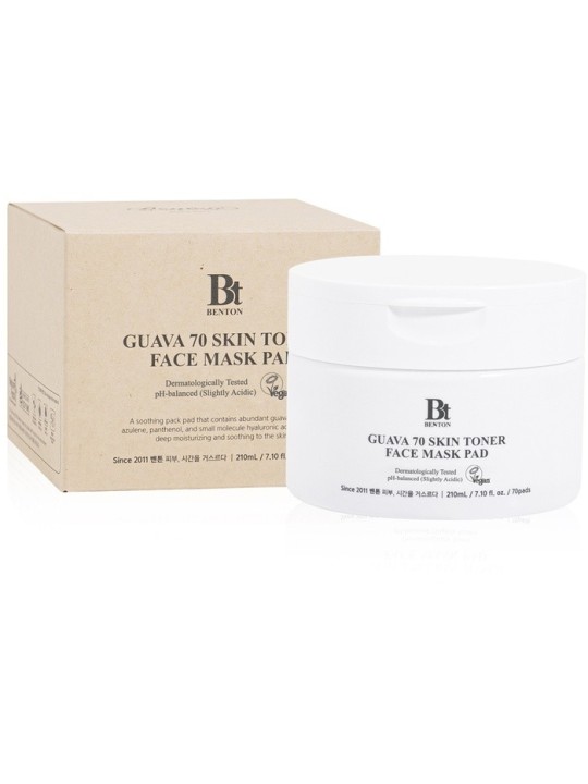 Benton Guava 70 Maschera Viso - Pad Tonificanti
