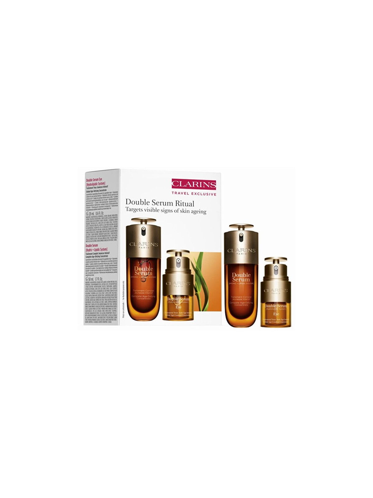 Clarins Double Serum Ritual Set Regalo Donna