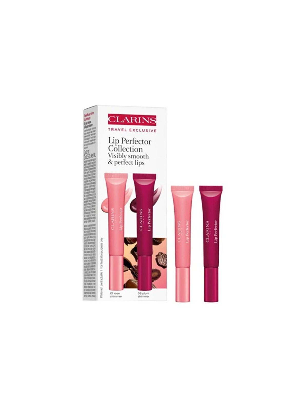 Clarins Lip Perfector Duo - Set Gloss Labbra