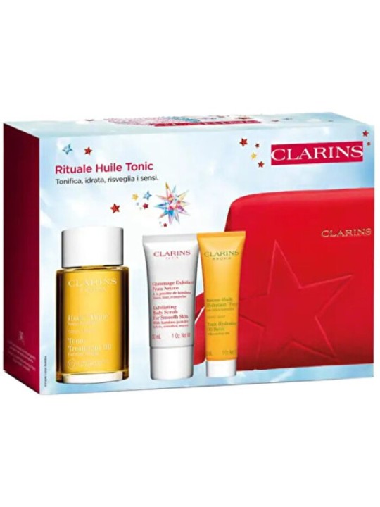 Clarins Rituale Huile Tonic Set per la cura del corpo