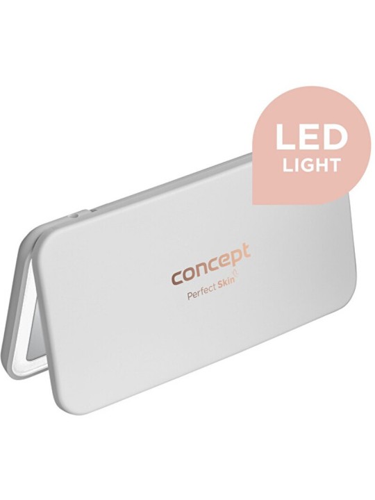 Specchio cosmetico con LED bianco per donna